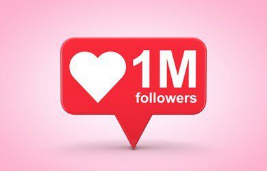 1M followers means
