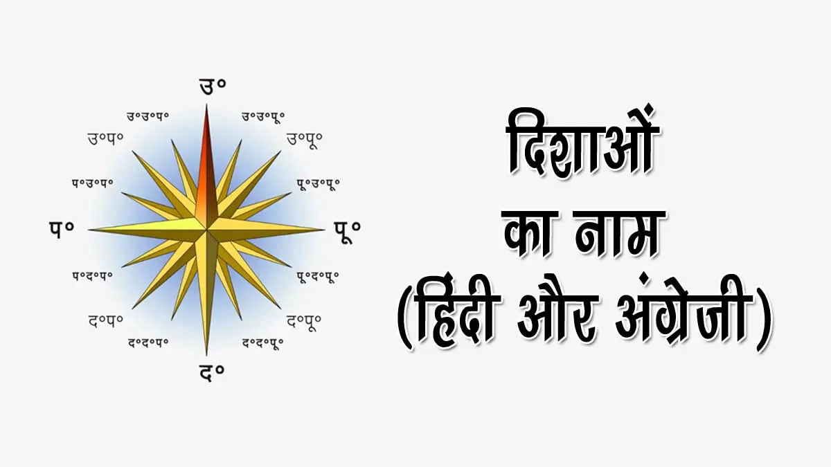 east west north south in hindi