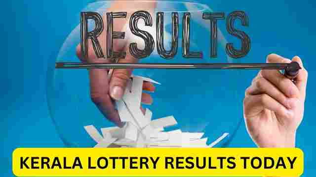 What is Kerala Lottery Results today