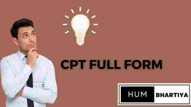 CPT Full Form in english