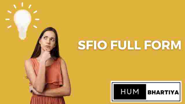 SFIO full form